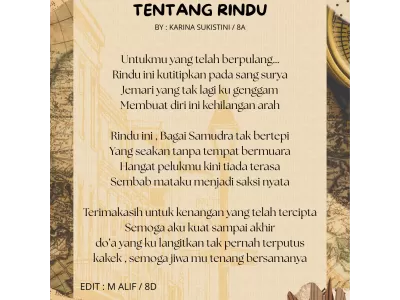 Tentang Rindu