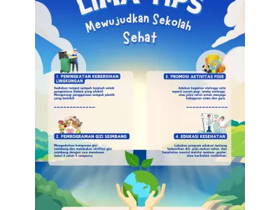 Lima Tips Mewujudkan Sekolah Sehat