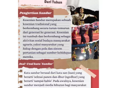 Budaya Sandur di Tuban
